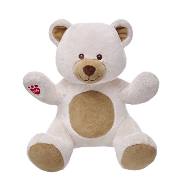Build-A-Bear Other - Build a Bear Hypoallergenic Ivory Velvet Hug Bear